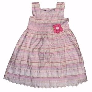 Girl's Blueberi Boulevard Pastel Sleeveless Dress